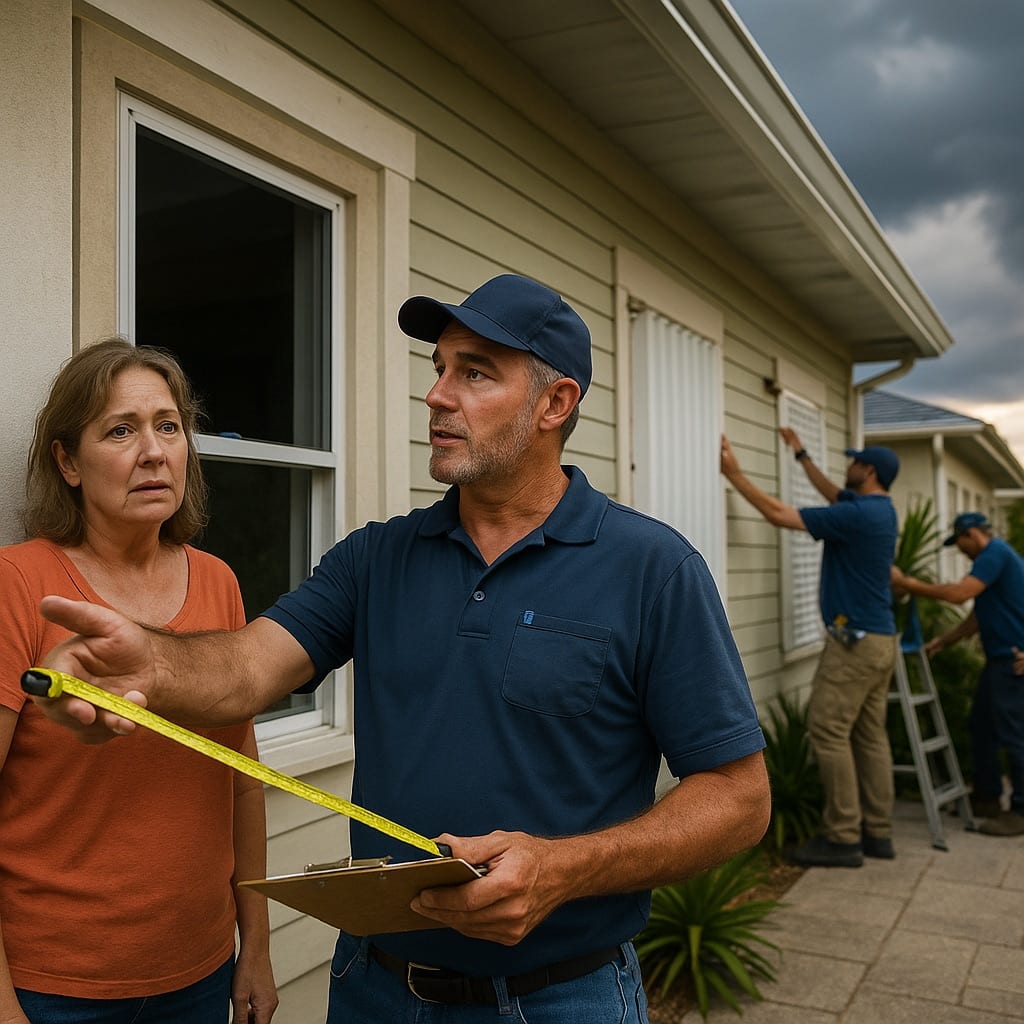 Hurricane Shutters & Impact Windows industry visual